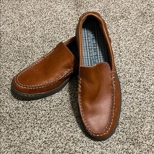Sperry Men's Brown Cognac Leather Loafers